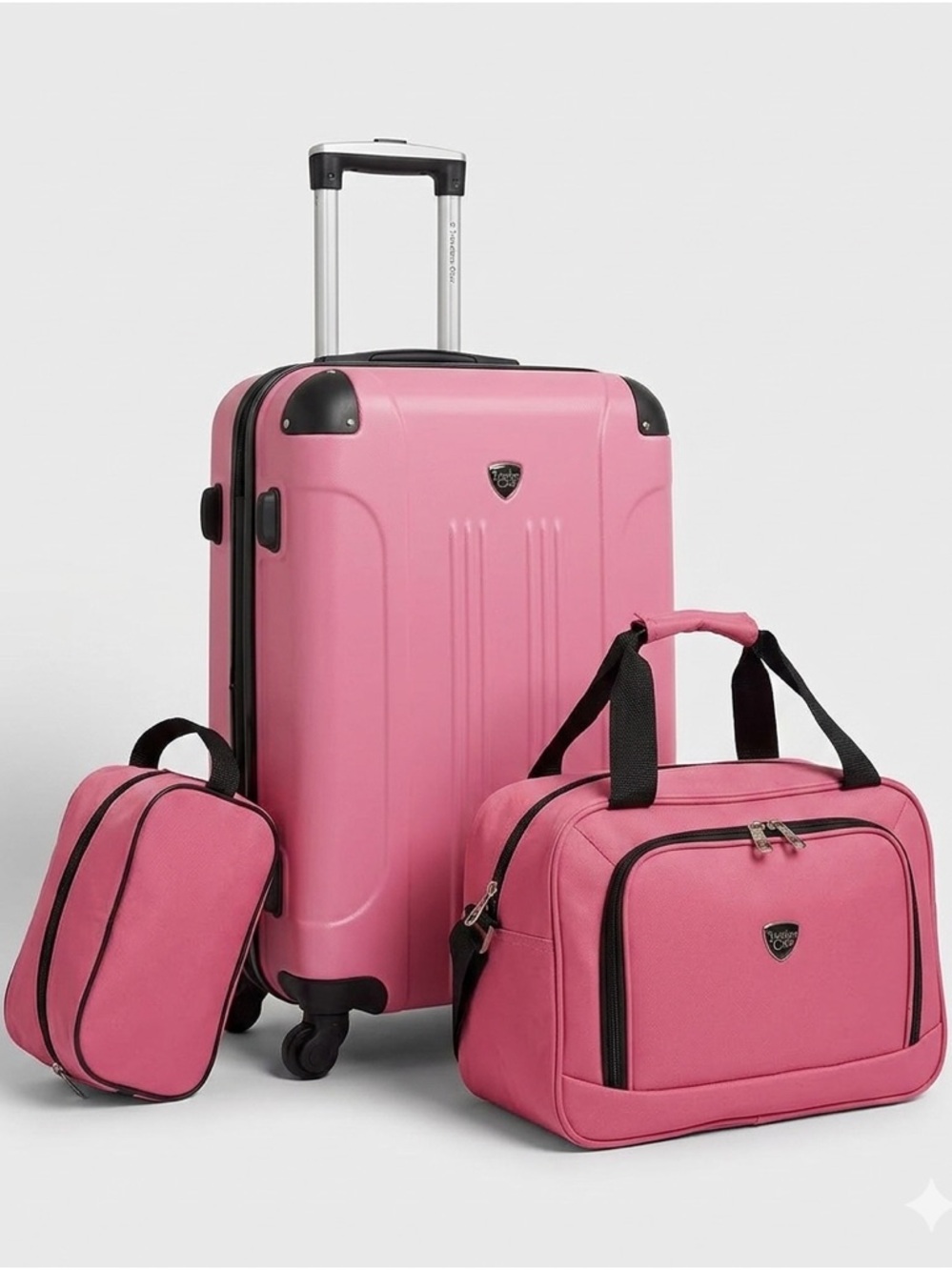 Traveler’s club Hardside Pink Spinner Luggage Travel Bag 🏖️ 22” carry on